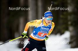 20.02.2020, Antholz, Italy (ITA): Franziska Preuss (GER) - IBU World Championships Biathlon, single mixed relay, Antholz (ITA). www.nordicfocus.com. © Modica/NordicFocus. Every downloaded picture is fee-liable.