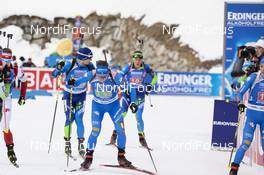 20.02.2020, Antholz, Italy (ITA): Lukas Hofer (ITA) - IBU World Championships Biathlon, single mixed relay, Antholz (ITA). www.nordicfocus.com. © Manzoni/NordicFocus. Every downloaded picture is fee-liable.
