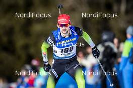 15.02.2020, Antholz, Italy (ITA): Jakov Fak (SLO) - IBU World Championships Biathlon, sprint men, Antholz (ITA). www.nordicfocus.com. © Modica/NordicFocus. Every downloaded picture is fee-liable.