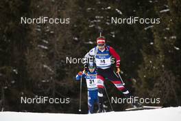 15.02.2020, Antholz, Italy (ITA): Simon Eder (AUT) - IBU World Championships Biathlon, sprint men, Antholz (ITA). www.nordicfocus.com. © Manzoni/NordicFocus. Every downloaded picture is fee-liable.