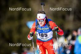 15.02.2020, Antholz, Italy (ITA): Adam Runnalls (CAN) - IBU World Championships Biathlon, sprint men, Antholz (ITA). www.nordicfocus.com. © Modica/NordicFocus. Every downloaded picture is fee-liable.