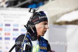 15.02.2020, Antholz, Italy (ITA): Quentin Fillon Maillet (FRA) - IBU World Championships Biathlon, sprint men, Antholz (ITA). www.nordicfocus.com. © Manzoni/NordicFocus. Every downloaded picture is fee-liable.