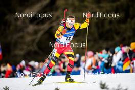 15.02.2020, Antholz, Italy (ITA): Florent Claude (BEL) - IBU World Championships Biathlon, sprint men, Antholz (ITA). www.nordicfocus.com. © Modica/NordicFocus. Every downloaded picture is fee-liable.