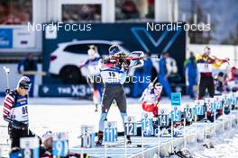 15.02.2020, Antholz, Italy (ITA): Mario Dolder (SUI) - IBU World Championships Biathlon, sprint men, Antholz (ITA). www.nordicfocus.com. © Modica/NordicFocus. Every downloaded picture is fee-liable.