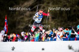 15.02.2020, Antholz, Italy (ITA): Simon Eder (AUT) - IBU World Championships Biathlon, sprint men, Antholz (ITA). www.nordicfocus.com. © Modica/NordicFocus. Every downloaded picture is fee-liable.