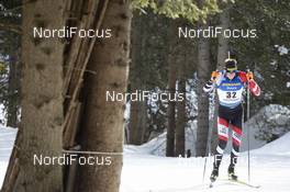 15.02.2020, Antholz, Italy (ITA): Julian Eberhard (AUT) - IBU World Championships Biathlon, sprint men, Antholz (ITA). www.nordicfocus.com. © Manzoni/NordicFocus. Every downloaded picture is fee-liable.