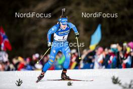 15.02.2020, Antholz, Italy (ITA): Lukas Hofer (ITA) - IBU World Championships Biathlon, sprint men, Antholz (ITA). www.nordicfocus.com. © Modica/NordicFocus. Every downloaded picture is fee-liable.