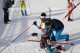 15.02.2020, Antholz, Italy (ITA): Martin Fourcade (FRA) - IBU World Championships Biathlon, sprint men, Antholz (ITA). www.nordicfocus.com. © Manzoni/NordicFocus. Every downloaded picture is fee-liable.