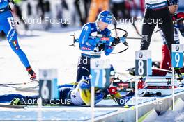 15.02.2020, Antholz, Italy (ITA): Lukas Hofer (ITA) - IBU World Championships Biathlon, sprint men, Antholz (ITA). www.nordicfocus.com. © Modica/NordicFocus. Every downloaded picture is fee-liable.