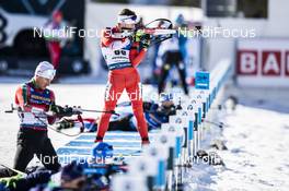 15.02.2020, Antholz, Italy (ITA): Christian Gow (CAN) - IBU World Championships Biathlon, sprint men, Antholz (ITA). www.nordicfocus.com. © Modica/NordicFocus. Every downloaded picture is fee-liable.