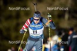 15.02.2020, Antholz, Italy (ITA): Leif Nordgren (USA) - IBU World Championships Biathlon, sprint men, Antholz (ITA). www.nordicfocus.com. © Modica/NordicFocus. Every downloaded picture is fee-liable.