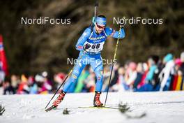 15.02.2020, Antholz, Italy (ITA): Thomas Bormolini (ITA) - IBU World Championships Biathlon, sprint men, Antholz (ITA). www.nordicfocus.com. © Modica/NordicFocus. Every downloaded picture is fee-liable.