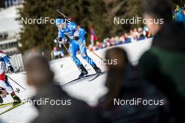 15.02.2020, Antholz, Italy (ITA): Daniele Cappellari (ITA) - IBU World Championships Biathlon, sprint men, Antholz (ITA). www.nordicfocus.com. © Modica/NordicFocus. Every downloaded picture is fee-liable.