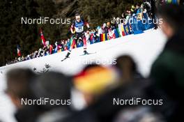 15.02.2020, Antholz, Italy (ITA): Erlend Bjoentegaard (NOR) - IBU World Championships Biathlon, sprint men, Antholz (ITA). www.nordicfocus.com. © Modica/NordicFocus. Every downloaded picture is fee-liable.