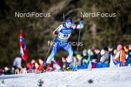 15.02.2020, Antholz, Italy (ITA): Joscha Burkhalter (SUI) - IBU World Championships Biathlon, sprint men, Antholz (ITA). www.nordicfocus.com. © Modica/NordicFocus. Every downloaded picture is fee-liable.