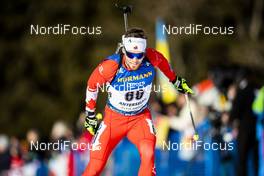 15.02.2020, Antholz, Italy (ITA): Christian Gow (CAN) - IBU World Championships Biathlon, sprint men, Antholz (ITA). www.nordicfocus.com. © Modica/NordicFocus. Every downloaded picture is fee-liable.