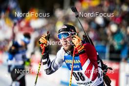 15.02.2020, Antholz, Italy (ITA): Dominik Landertinger (AUT) - IBU World Championships Biathlon, sprint men, Antholz (ITA). www.nordicfocus.com. © Modica/NordicFocus. Every downloaded picture is fee-liable.