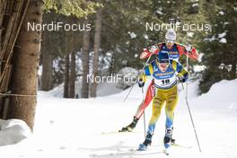 15.02.2020, Antholz, Italy (ITA): Sebastian Samuelsson (SWE) - IBU World Championships Biathlon, sprint men, Antholz (ITA). www.nordicfocus.com. © Manzoni/NordicFocus. Every downloaded picture is fee-liable.