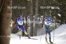 15.02.2020, Antholz, Italy (ITA): Sean Doherty (USA) - IBU World Championships Biathlon, sprint men, Antholz (ITA). www.nordicfocus.com. © Manzoni/NordicFocus. Every downloaded picture is fee-liable.