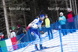 15.02.2020, Antholz, Italy (ITA): Mario Dolder (SUI) - IBU World Championships Biathlon, sprint men, Antholz (ITA). www.nordicfocus.com. © Manzoni/NordicFocus. Every downloaded picture is fee-liable.