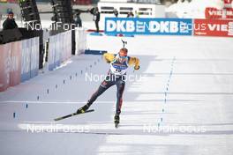 15.02.2020, Antholz, Italy (ITA): Johannes Kuehn (GER) - IBU World Championships Biathlon, sprint men, Antholz (ITA). www.nordicfocus.com. © Manzoni/NordicFocus. Every downloaded picture is fee-liable.