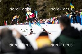 15.02.2020, Antholz, Italy (ITA): Martin Fourcade (FRA) - IBU World Championships Biathlon, sprint men, Antholz (ITA). www.nordicfocus.com. © Modica/NordicFocus. Every downloaded picture is fee-liable.