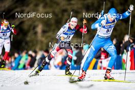 15.02.2020, Antholz, Italy (ITA): Felix Leitner (AUT) - IBU World Championships Biathlon, sprint men, Antholz (ITA). www.nordicfocus.com. © Modica/NordicFocus. Every downloaded picture is fee-liable.