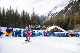 15.02.2020, Antholz, Italy (ITA): Krasimir Anev (BUL) - IBU World Championships Biathlon, sprint men, Antholz (ITA). www.nordicfocus.com. © Manzoni/NordicFocus. Every downloaded picture is fee-liable.