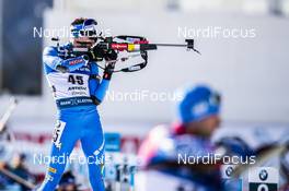 15.02.2020, Antholz, Italy (ITA): Dominik Windisch (ITA) - IBU World Championships Biathlon, sprint men, Antholz (ITA). www.nordicfocus.com. © Modica/NordicFocus. Every downloaded picture is fee-liable.