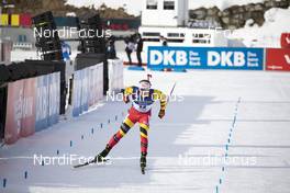 15.02.2020, Antholz, Italy (ITA): Florent Claude (BEL) - IBU World Championships Biathlon, sprint men, Antholz (ITA). www.nordicfocus.com. © Manzoni/NordicFocus. Every downloaded picture is fee-liable.