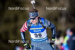 15.02.2020, Antholz, Italy (ITA): Paul Schommer (USA) - IBU World Championships Biathlon, sprint men, Antholz (ITA). www.nordicfocus.com. © Modica/NordicFocus. Every downloaded picture is fee-liable.