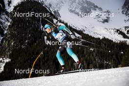 14.02.2020, Antholz, Italy (ITA): Anais Bescond (FRA) - IBU World Championships Biathlon, sprint women, Antholz (ITA). www.nordicfocus.com. © Modica/NordicFocus. Every downloaded picture is fee-liable.