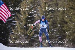 14.02.2020, Antholz, Italy (ITA): Clare Egan (USA) - IBU World Championships Biathlon, sprint women, Antholz (ITA). www.nordicfocus.com. © Manzoni/NordicFocus. Every downloaded picture is fee-liable.