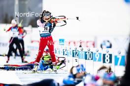 14.02.2020, Antholz, Italy (ITA): Joanne Reid (USA) - IBU World Championships Biathlon, sprint women, Antholz (ITA). www.nordicfocus.com. © Modica/NordicFocus. Every downloaded picture is fee-liable.