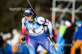 14.02.2020, Antholz, Italy (ITA): Lena Haecki (SUI) - IBU World Championships Biathlon, sprint women, Antholz (ITA). www.nordicfocus.com. © Modica/NordicFocus. Every downloaded picture is fee-liable.