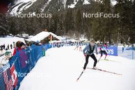 14.02.2020, Antholz, Italy (ITA): Max Saenger (USA/SUI), IBU IR - IBU World Championships Biathlon, sprint women, Antholz (ITA). www.nordicfocus.com. © Manzoni/NordicFocus. Every downloaded picture is fee-liable.