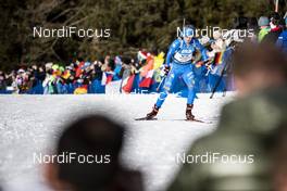 14.02.2020, Antholz, Italy (ITA): Michela Carrara (ITA) - IBU World Championships Biathlon, sprint women, Antholz (ITA). www.nordicfocus.com. © Modica/NordicFocus. Every downloaded picture is fee-liable.