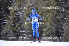 14.02.2020, Antholz, Italy (ITA): Lisa Vittozzi (ITA) - IBU World Championships Biathlon, sprint women, Antholz (ITA). www.nordicfocus.com. © Manzoni/NordicFocus. Every downloaded picture is fee-liable.