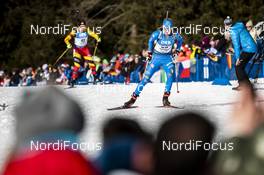 14.02.2020, Antholz, Italy (ITA): Michela Carrara (ITA) - IBU World Championships Biathlon, sprint women, Antholz (ITA). www.nordicfocus.com. © Modica/NordicFocus. Every downloaded picture is fee-liable.