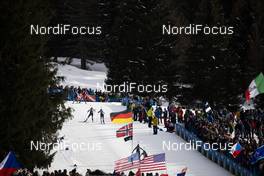 14.02.2020, Antholz, Italy (ITA): Lucie Charvatova (CZE) fighting up the Huber Alm - IBU World Championships Biathlon, sprint women, Antholz (ITA). www.nordicfocus.com. © Manzoni/NordicFocus. Every downloaded picture is fee-liable.