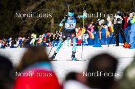 14.02.2020, Antholz, Italy (ITA): Julia Simon (FRA) - IBU World Championships Biathlon, sprint women, Antholz (ITA). www.nordicfocus.com. © Modica/NordicFocus. Every downloaded picture is fee-liable.