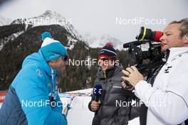 14.02.2020, Antholz, Italy (ITA): Stephane Bouthiaux (FRA) coach Team France - IBU World Championships Biathlon, sprint women, Antholz (ITA). www.nordicfocus.com. © Manzoni/NordicFocus. Every downloaded picture is fee-liable.