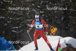 14.02.2020, Antholz, Italy (ITA): Megan Bankes (CAN) - IBU World Championships Biathlon, sprint women, Antholz (ITA). www.nordicfocus.com. © Manzoni/NordicFocus. Every downloaded picture is fee-liable.