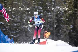 14.02.2020, Antholz, Italy (ITA): Marte Olsbu Roeiseland (NOR) - IBU World Championships Biathlon, sprint women, Antholz (ITA). www.nordicfocus.com. © Manzoni/NordicFocus. Every downloaded picture is fee-liable.