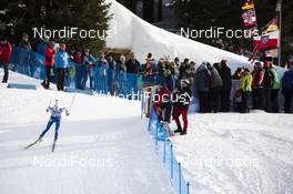 14.02.2020, Antholz, Italy (ITA): Kaisa Makarainen (FIN) - IBU World Championships Biathlon, sprint women, Antholz (ITA). www.nordicfocus.com. © Manzoni/NordicFocus. Every downloaded picture is fee-liable.