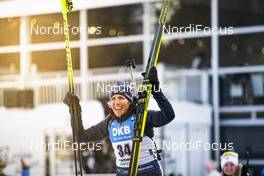 14.02.2020, Antholz, Italy (ITA): Susan Dunklee (USA) - IBU World Championships Biathlon, sprint women, Antholz (ITA). www.nordicfocus.com. © Modica/NordicFocus. Every downloaded picture is fee-liable.