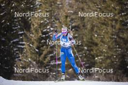 14.02.2020, Antholz, Italy (ITA): Suvi Minkkinen (FIN) - IBU World Championships Biathlon, sprint women, Antholz (ITA). www.nordicfocus.com. © Manzoni/NordicFocus. Every downloaded picture is fee-liable.