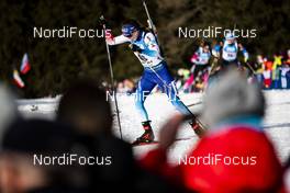 14.02.2020, Antholz, Italy (ITA): Selina Gasparin (SUI) - IBU World Championships Biathlon, sprint women, Antholz (ITA). www.nordicfocus.com. © Modica/NordicFocus. Every downloaded picture is fee-liable.