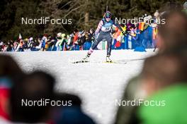 14.02.2020, Antholz, Italy (ITA): Susan Dunklee (USA) - IBU World Championships Biathlon, sprint women, Antholz (ITA). www.nordicfocus.com. © Modica/NordicFocus. Every downloaded picture is fee-liable.
