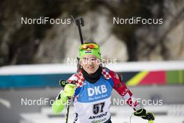 14.02.2020, Antholz, Italy (ITA): Nika Blazenic (CRO) - IBU World Championships Biathlon, sprint women, Antholz (ITA). www.nordicfocus.com. © Manzoni/NordicFocus. Every downloaded picture is fee-liable.